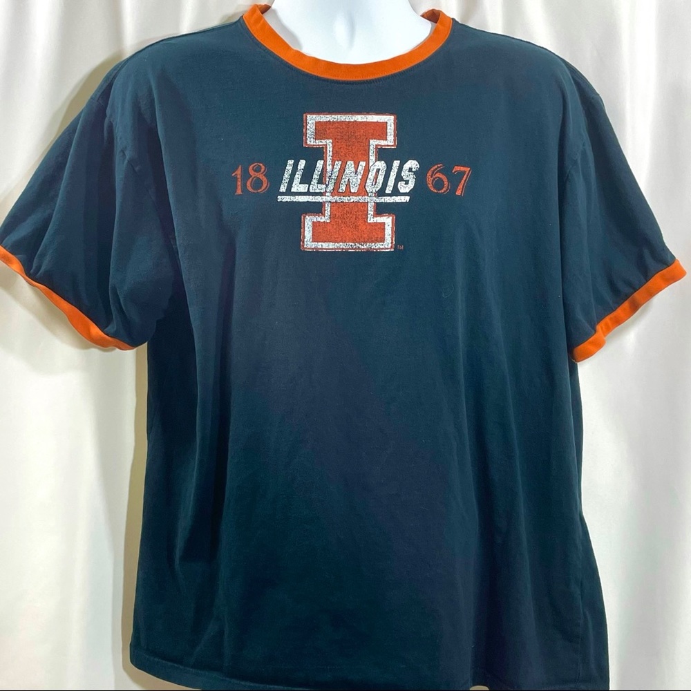 University of Illinois U of I Collegiate Tee SZ L